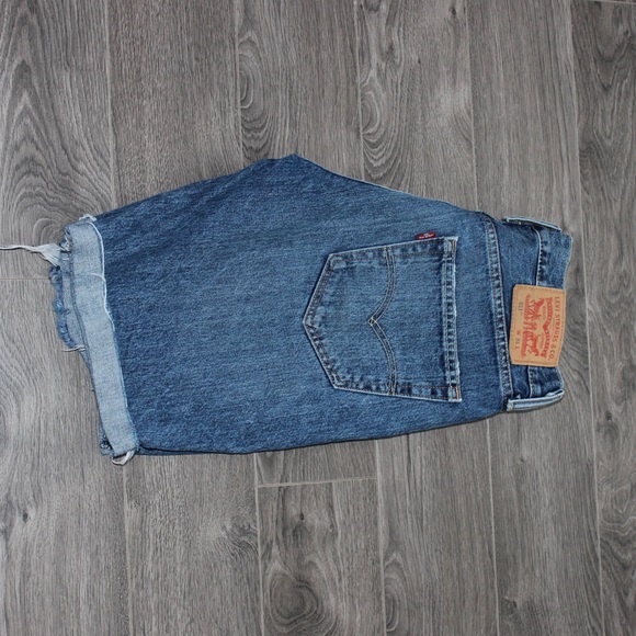 Levi Strauss jean denim shorts size 31 floral - Picture 6 of 11